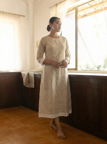 Breeze Linen Midi Dress | Oregano